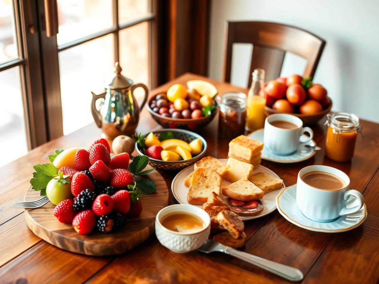 Café da manhã artesanal